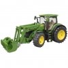 Ciągnik John Deere 7R z ładowaczem czołowym 